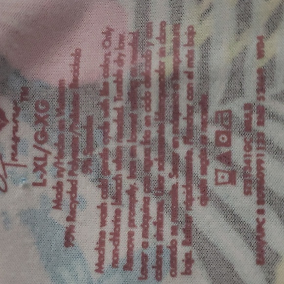 Secret Treasures. Tropical Tunic; Butter Soft; Pockets. Size L/XL EUC - Picture 10 of 12